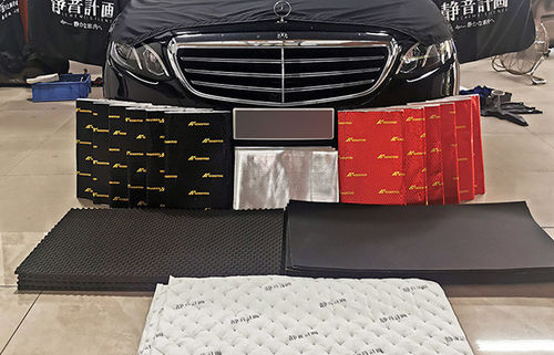 Benz S350 รถยนต์ทั้งตัว กล่องสร้างกันเสียง
