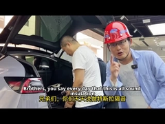 พัดคลื่นความหนาแน่นสูง พัดลมลดเสียงรถยนต์ ลดเสียงลม หยุดเสียงเสียง